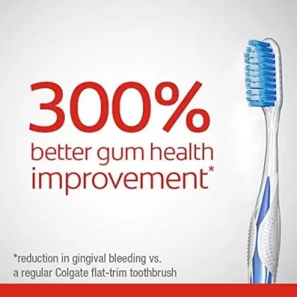 imageColgate 360 Extra Soft Toothbrush for Sensitive Teeth and Gums with Tongue and Cheek Cleaner  2 Count4 Count Pack of 1