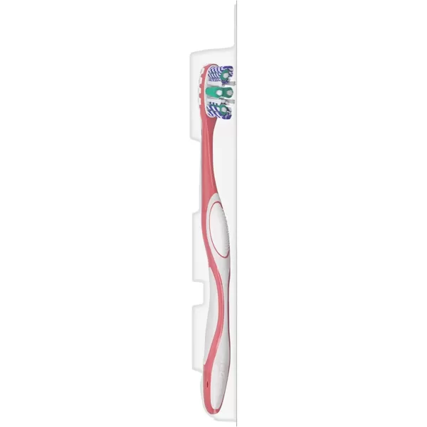 imageColgate 360 Optic White Advanced Whitening Toothbrush Adult Medium Toothbrush with Whitening Cups Helps Whiten Teeth and Removes Odor Causing Bacteria 2 Pack2 Count Pack of 1