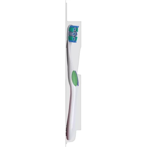 imageColgate 360 Optic White Advanced Whitening Toothbrush Adult Medium Toothbrush with Whitening Cups Helps Whiten Teeth and Removes Odor Causing Bacteria 2 Pack4 Count Pack of 1