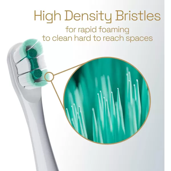 imageColgate 360 Optic White ProSeries Battery Black Toothbrush2 Count Pack of 1