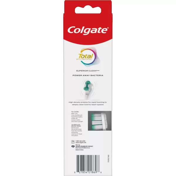 imageColgate 360 Optic White ProSeries Battery Black Toothbrush2 Count Pack of 1