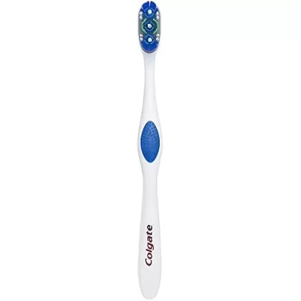 imageColgate 360 Whole Mouth Clean  Medium Toothbrush for Adults 4 Pack Packaging May Vary4 Count Pack of 1