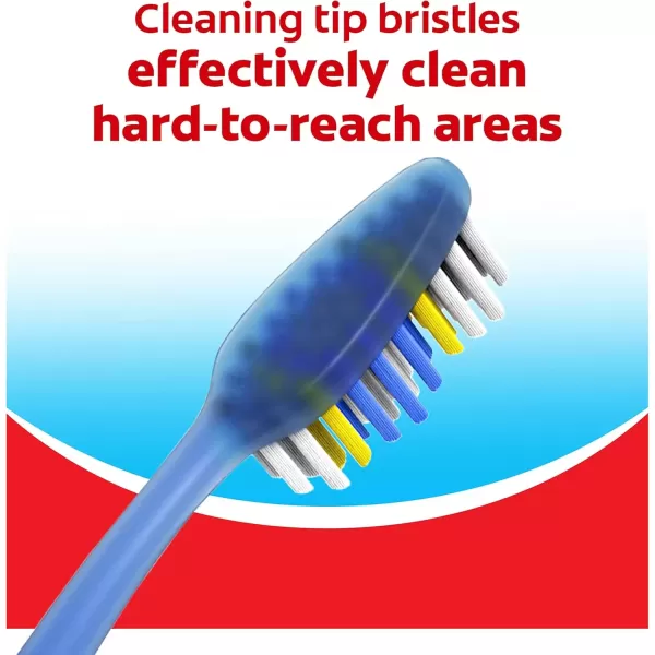 imageColgate Extra Clean Toothbrush Soft Toothbrush for Adults Packaging May Vary 6 Count3 Count Pack of 1