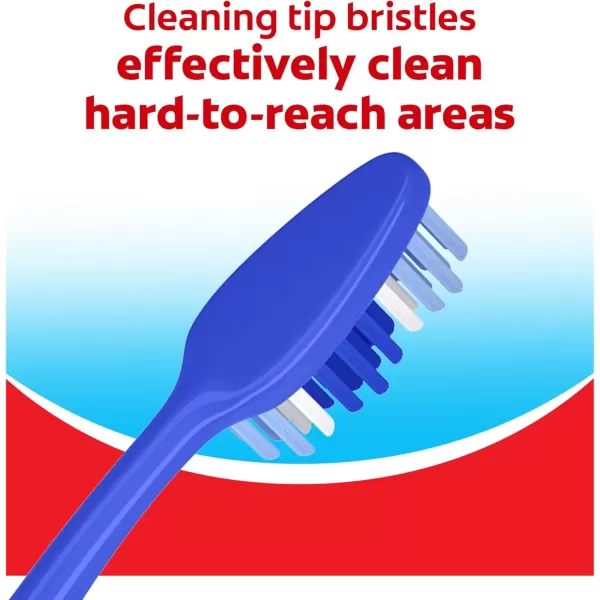 imageColgate Extra Clean Toothbrush Soft Toothbrush for Adults Packaging May Vary 6 Count6 Count Pack of 1