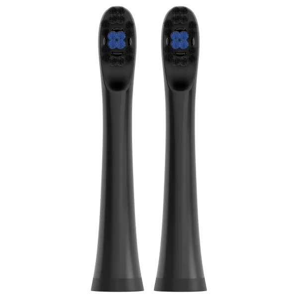 imageColgate Hum Connected Smart Electric Toothbrush Refill Head Black 2 PackBlack