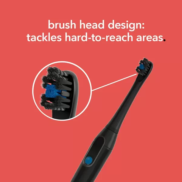 imageColgate Hum Connected Smart Electric Toothbrush Refill Head Black 2 PackBlack