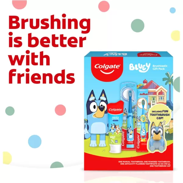 imageColgate Kids Battery Powered Toothbrush Kids Battery Toothbrush with Included AA Battery Extra Soft Bristles FlatLaying Handle to Prevent Rolling Llama Toothbrush 1 Pack1 Count Pack of 1