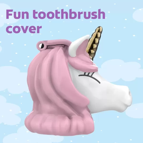 imageColgate Kids Battery Powered Toothbrush Kids Battery Toothbrush with Included AA Battery Extra Soft Bristles FlatLaying Handle to Prevent Rolling Llama Toothbrush 1 Pack1 Count Pack of 1