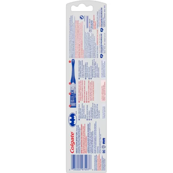 imageColgate Kids Battery Powered Toothbrush Unicorn Extra Soft Toothbrush Ages 3 and Up 1 PackBatman