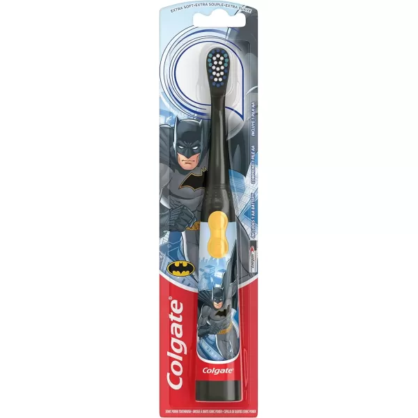 imageColgate Kids Battery Powered Toothbrush Unicorn Extra Soft Toothbrush Ages 3 and Up 1 PackBatman