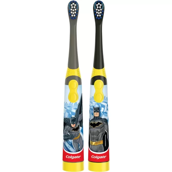 imageColgate Kids Battery Powered Toothbrush Unicorn Extra Soft Toothbrush Ages 3 and Up 1 PackBatman
