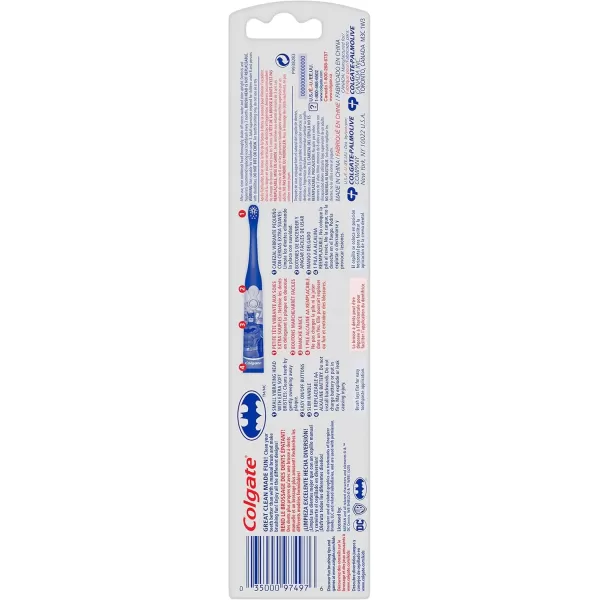 imageColgate Kids Battery Powered Toothbrush Unicorn Extra Soft Toothbrush Ages 3 and Up 1 PackBatman