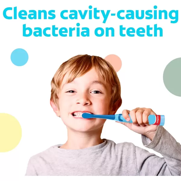 imageColgate Kids Battery Powered Toothbrush Unicorn Extra Soft Toothbrush Ages 3 and Up 1 PackBluey