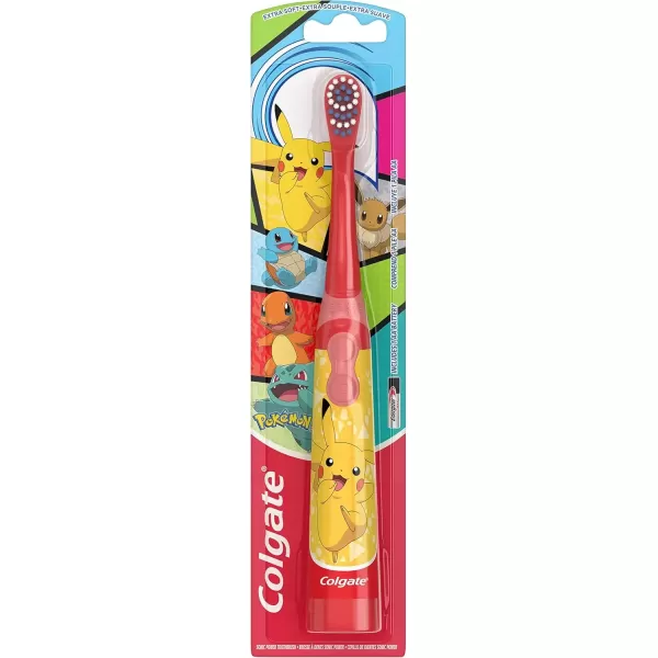imageColgate Kids Battery Powered Toothbrush Unicorn Extra Soft Toothbrush Ages 3 and Up 1 PackPokemon