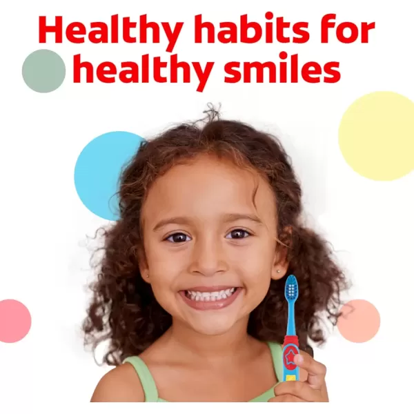 imageColgate Kids Toothbrush Minions With Extra Soft Bristles and Built In Suction Cup Holder 4 Pack1 Count Pack of 2