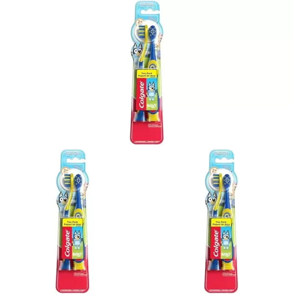 imageColgate Kids Toothbrush Minions With Extra Soft Bristles and Built In Suction Cup Holder 4 Pack2 Count Pack of 3