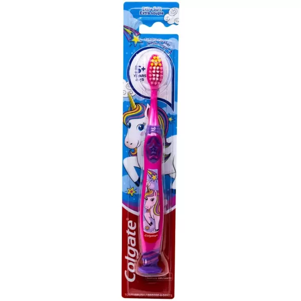imageColgate Kids Toothbrush with Suction Cup Extra Soft  Minions 2 Count1 Count Pack of 4