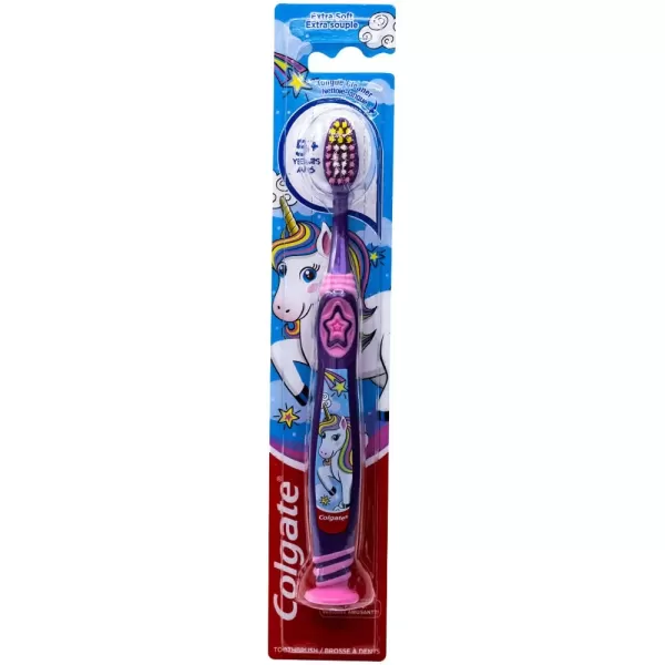 imageColgate Kids Toothbrush with Suction Cup Extra Soft  Minions 2 Count1 Count Pack of 4
