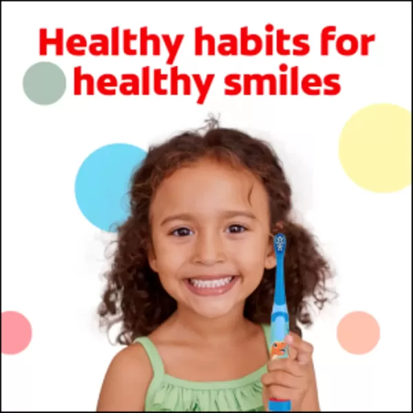 imageColgate Kids Toothpaste Pump with Fluoride Anticavity ampamp Cavity Protection Toothpaste For Ages 6 Mild Bubble Fruit Flavor 44 Ounce 6 Pack