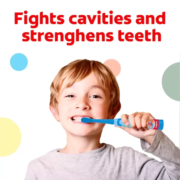 imageColgate Kids Toothpaste with Fluoride Anticavity ampamp Cavity Protection Toothpaste For Ages 2 Mild Bubble Fruit Flavor 46 Ounce46 Ounce Pack of 2