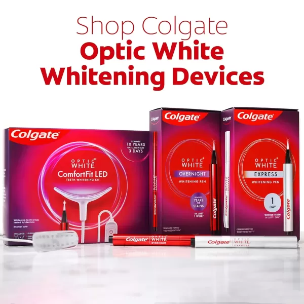 imageColgate Optic White Express Teeth Whitening Pen with 35 Treatments Enamel Safe Designed for No Tooth Sensitivity 008 oz008 Fl Oz Pack of 1
