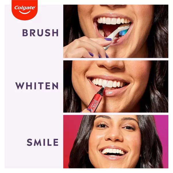 imageColgate Optic White Overnight Teeth Whitening Pen Enamel Safe and Vegan Teeth Stain Remover to Whiten Teeth Teeth Whitening for Sensitive Teeth 35 Nightly Treatments Per Pen 008 Oz2 Pack008 Fl Oz Pack of 2