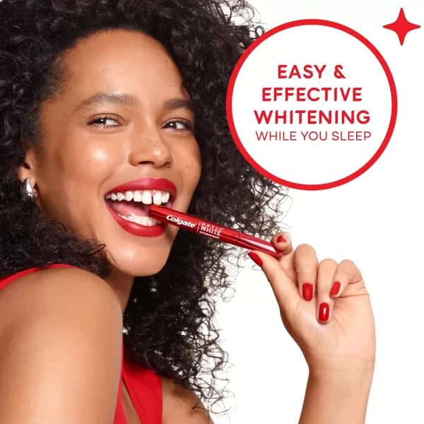 imageColgate Optic White Overnight Teeth Whitening Pen Enamel Safe and Vegan Teeth Stain Remover to Whiten Teeth Teeth Whitening for Sensitive Teeth 35 Nightly Treatments Per Pen 008 Oz2 Pack008 Fl Oz Pack of 1