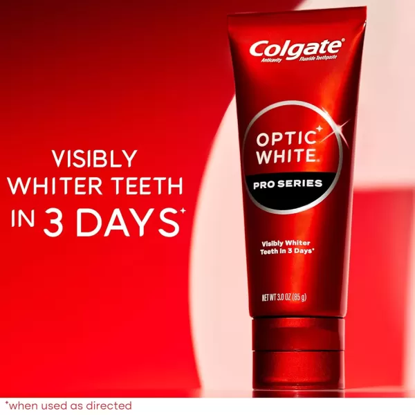imageColgate Optic White Pro Series Whitening Toothpaste with 5 Hydrogen Peroxide Stain Prevention 3 Oz Tube3 Ounce Pack of 1