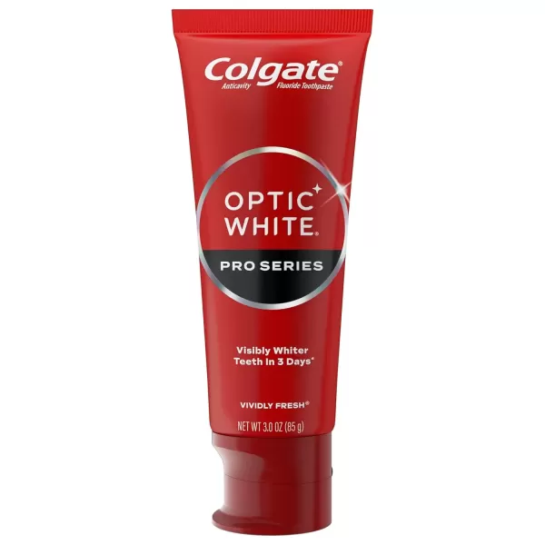 imageColgate Optic White Pro Series Whitening Toothpaste with 5 Hydrogen Peroxide Stain Prevention 3 Oz Tube3 Ounce Pack of 1