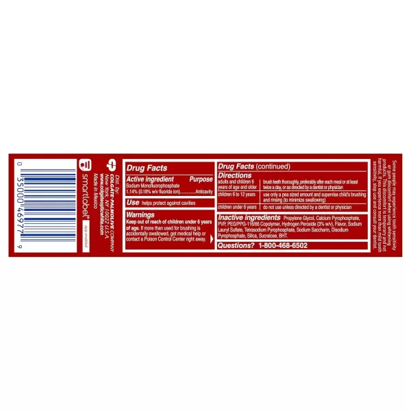 imageColgate Optic White Renewal Enamel Strength Teeth Whitening Toothpaste 3 Oz