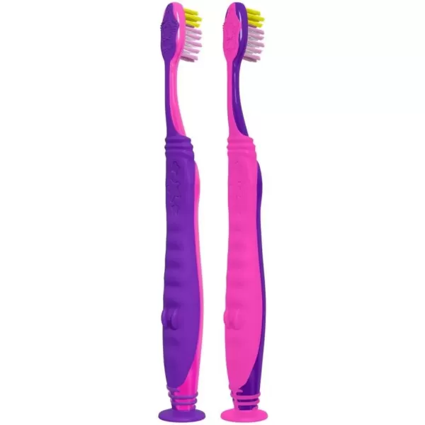imageColgate Palmolive Kids Toothbrush Trolls Extra Soft  2 Count Pack of 12 Count Pack of 2