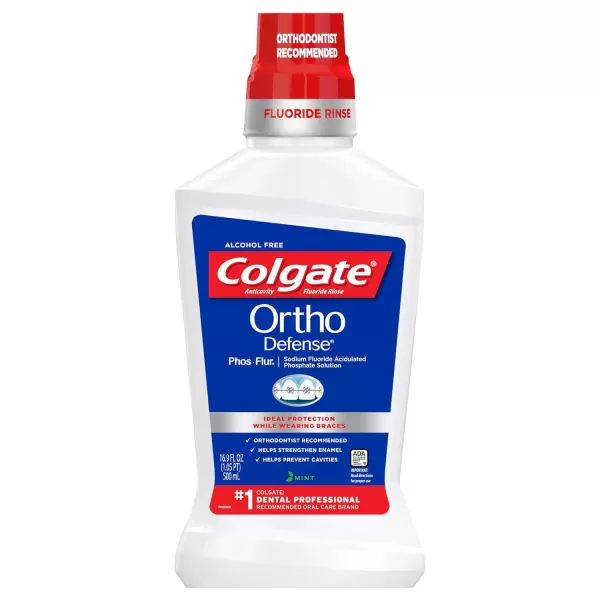 imageColgate Peroxyl Antiseptic Mouthwash and Mouth Sore Rinse 15 Hydrogen Peroxide Mild Mint  500ml 169 Fluid Ounces169 Fl Oz Pack of 1