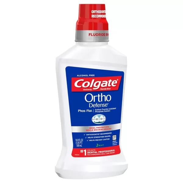imageColgate Peroxyl Antiseptic Mouthwash and Mouth Sore Rinse 15 Hydrogen Peroxide Mild Mint  500ml 169 Fluid Ounces169 Fl Oz Pack of 1