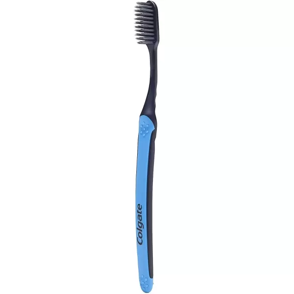 imageColgate Slimsoft FlossTip Charcoal Toothbrush Soft 4 Count