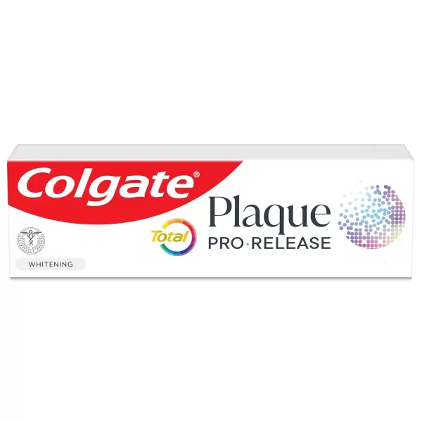 imageColgate Total Plaque Pro Release Whitening Toothpaste 2 Pack 30 Oz Tubes3 Ounce Pack of 1