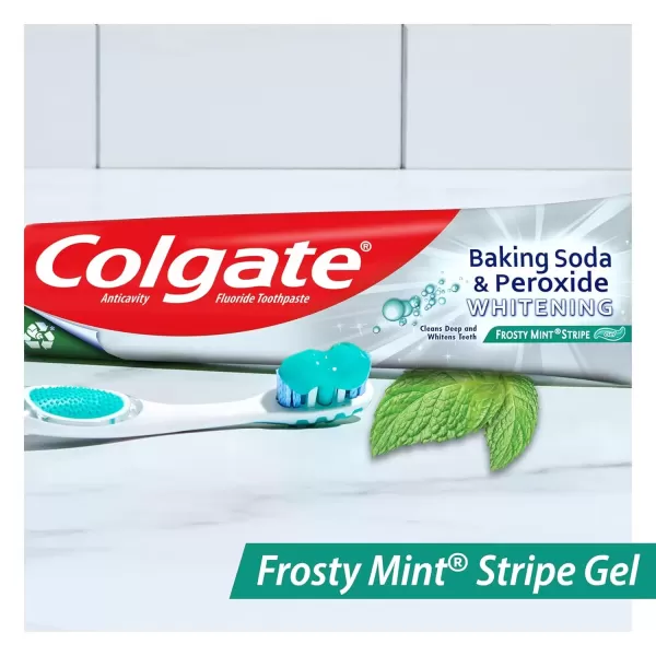imageColgate Total Whitening Toothpaste Gel  48 ounce Pack of 4Frisky mint