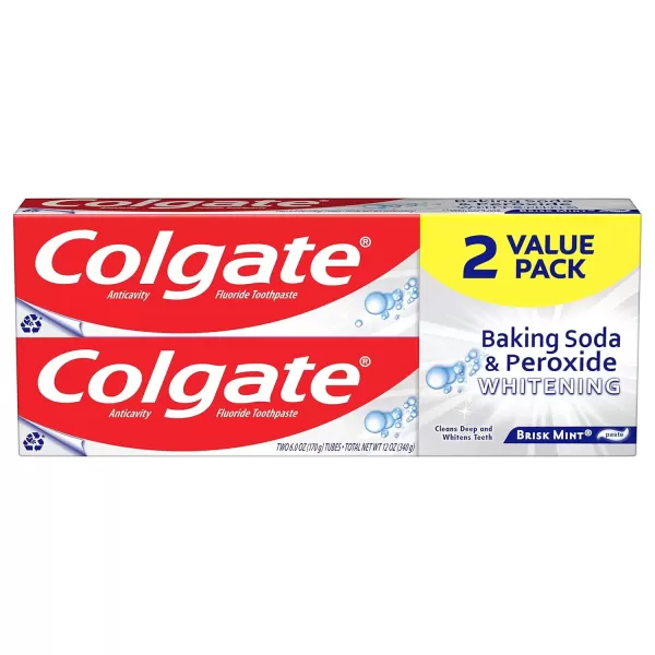 imageColgate Total Whitening Toothpaste Gel  48 ounce Pack of 4Mint
