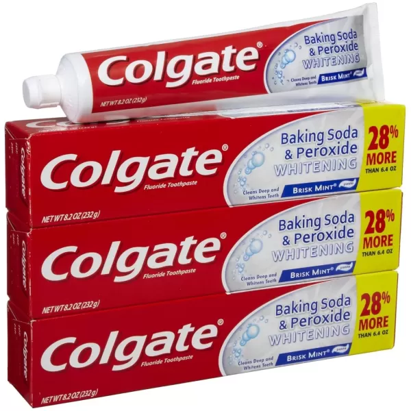 imageColgate Total Whitening Toothpaste Gel  48 ounce Pack of 4Mint