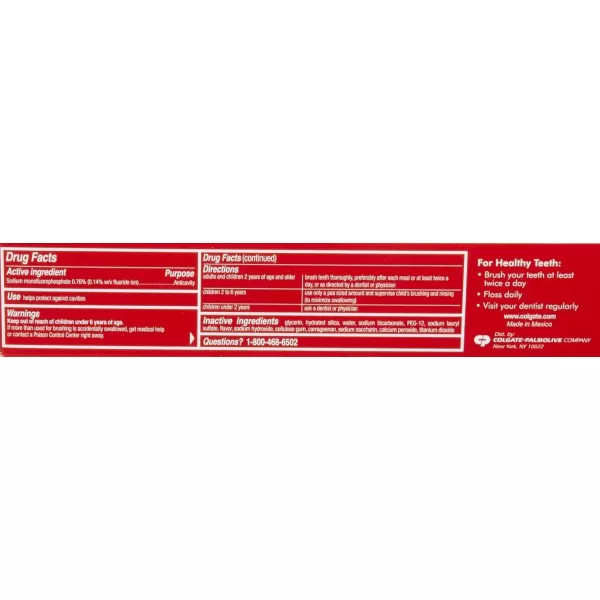 imageColgate Total Whitening Toothpaste Gel  48 ounce Pack of 4Mint