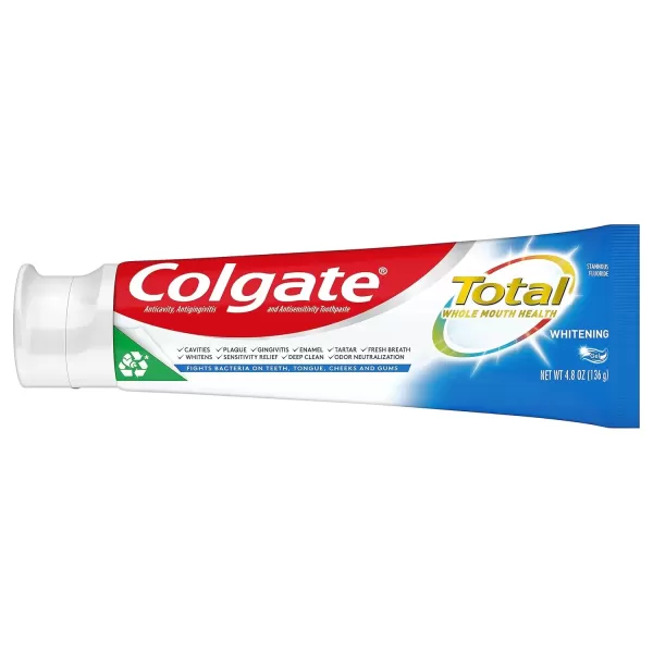 imageColgate Total Whitening Toothpaste Gel  48 ounce Pack of 4Whitening Gel