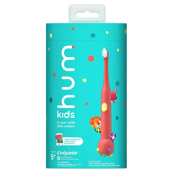 imageHum by Colgate Kids Toothbrush Refill Heads Coral 2 PackCoral