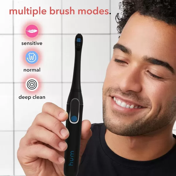 imagehum by Colgate Electric Toothbrush for Adults Rechargeable Smart Sonic Toothbrush PurpleBlack