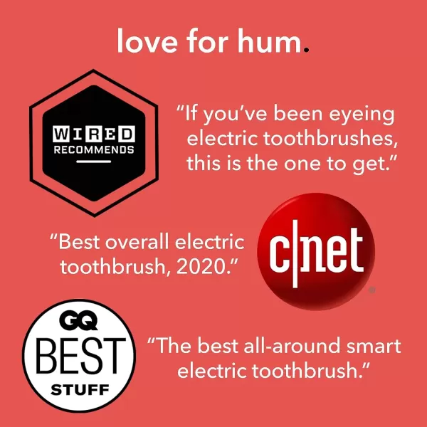 imagehum by Colgate Electric Toothbrush for Adults Rechargeable Smart Sonic Toothbrush PurpleBlack