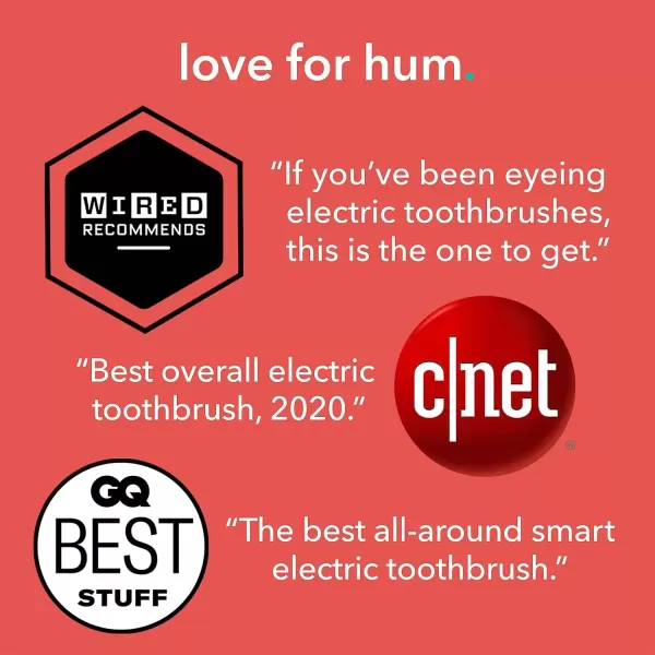 imagehum by Colgate Electric Toothbrush for Adults Rechargeable Smart Sonic Toothbrush PurpleGreen