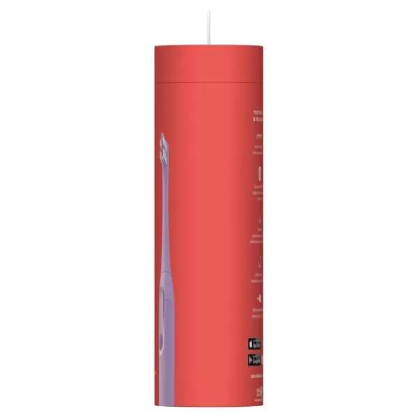 imagehum by Colgate Electric Toothbrush for Adults Rechargeable Smart Sonic Toothbrush PurplePurple