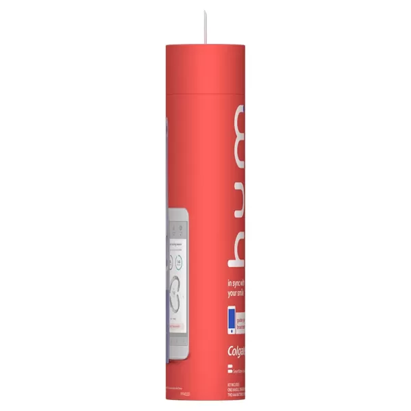 imagehum by Colgate Smart Battery Toothbrush Kit Sonic Toothbrush Handle with 2 Refill Heads and Travel Case Blue Amazon exclusive