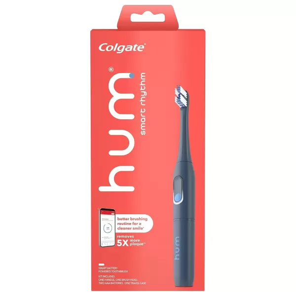 imagehum by Colgate Smart Rhythm Sonic Toothbrush Kit BatteryPowered Slate Grey
