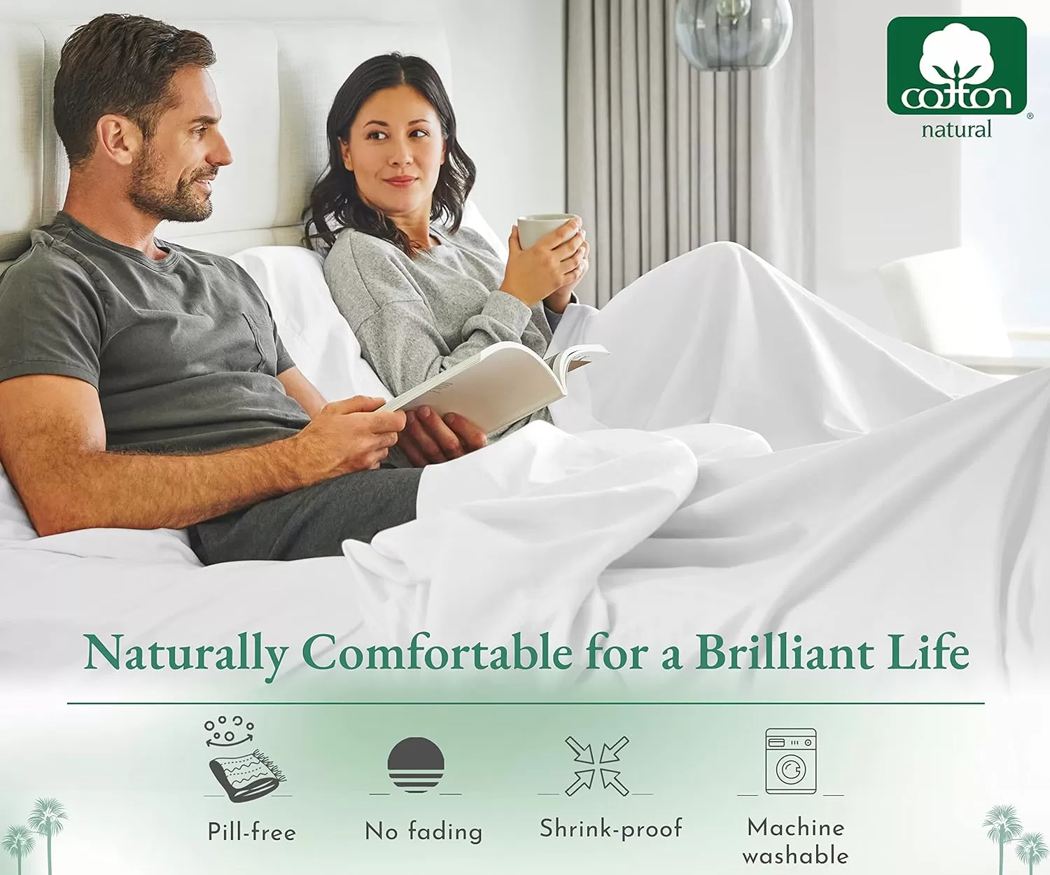 image100 Pure Cotton Flat Sheet  600 Thread Count Soft and Crisp Breathable Hotel Luxury Top Sheet Only Cooling Sheets Ultra Premium Sateen Weave Twin Bed Sheets 1 Piece Flat Sheet Bright White04  Grey
