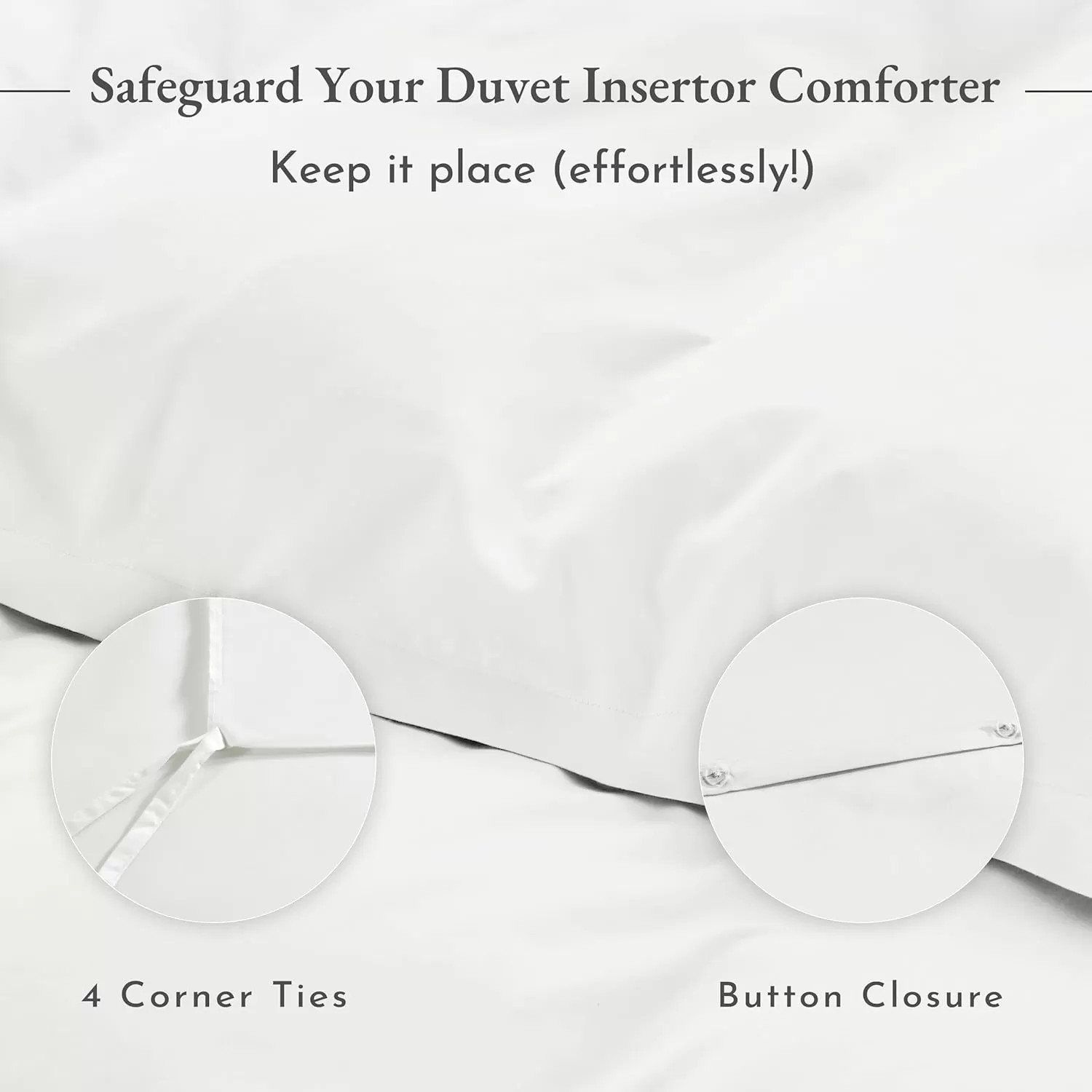 imageCalifornia Design Den Bulk Pack of 8 King Size Duvet Covers Only  400 Thread Count 100 Cotton Sateen Case Includes 8 Duvet Covers White02 Ivory