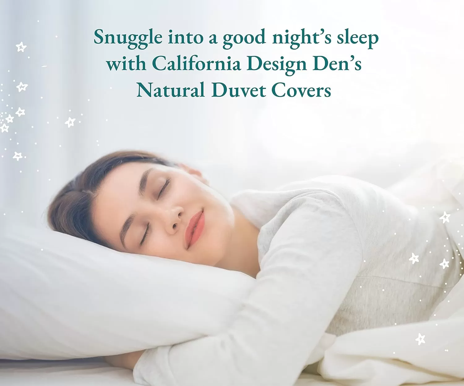 imageCalifornia Design Den Bulk Pack of 8 Queen Duvet Cover Sets  400 Thread Count 100 Cotton Sateen Case Includes 8 Duvet Covers and 16 Pillow Shams White17 Linen  Natural
